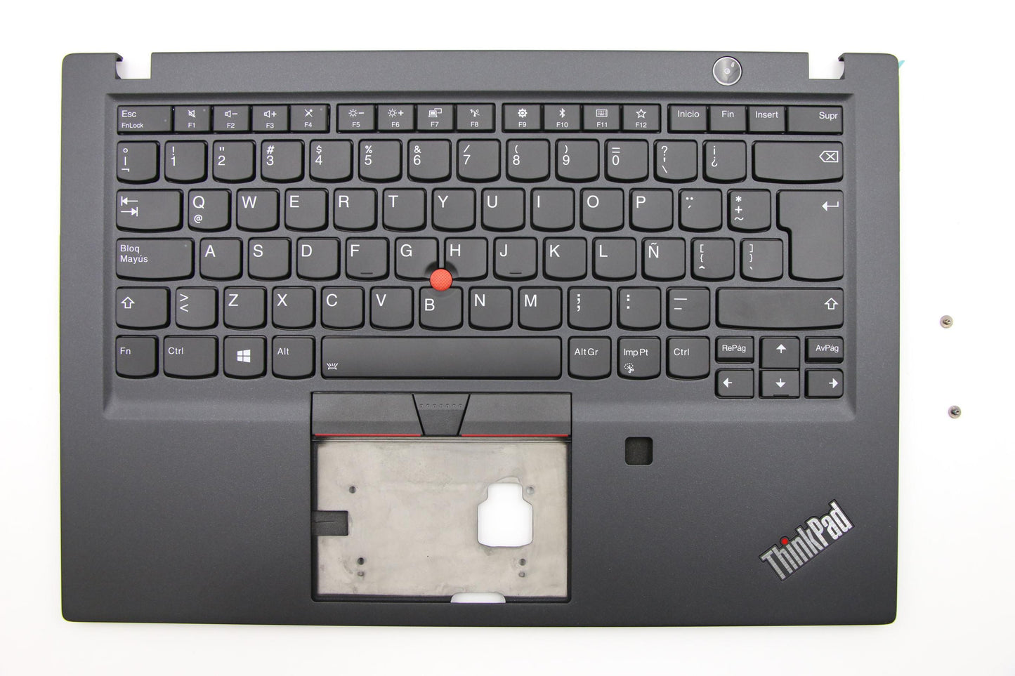 Lenovo Ft491 Log Up Assy W/Blkbfprblk - 02HM330