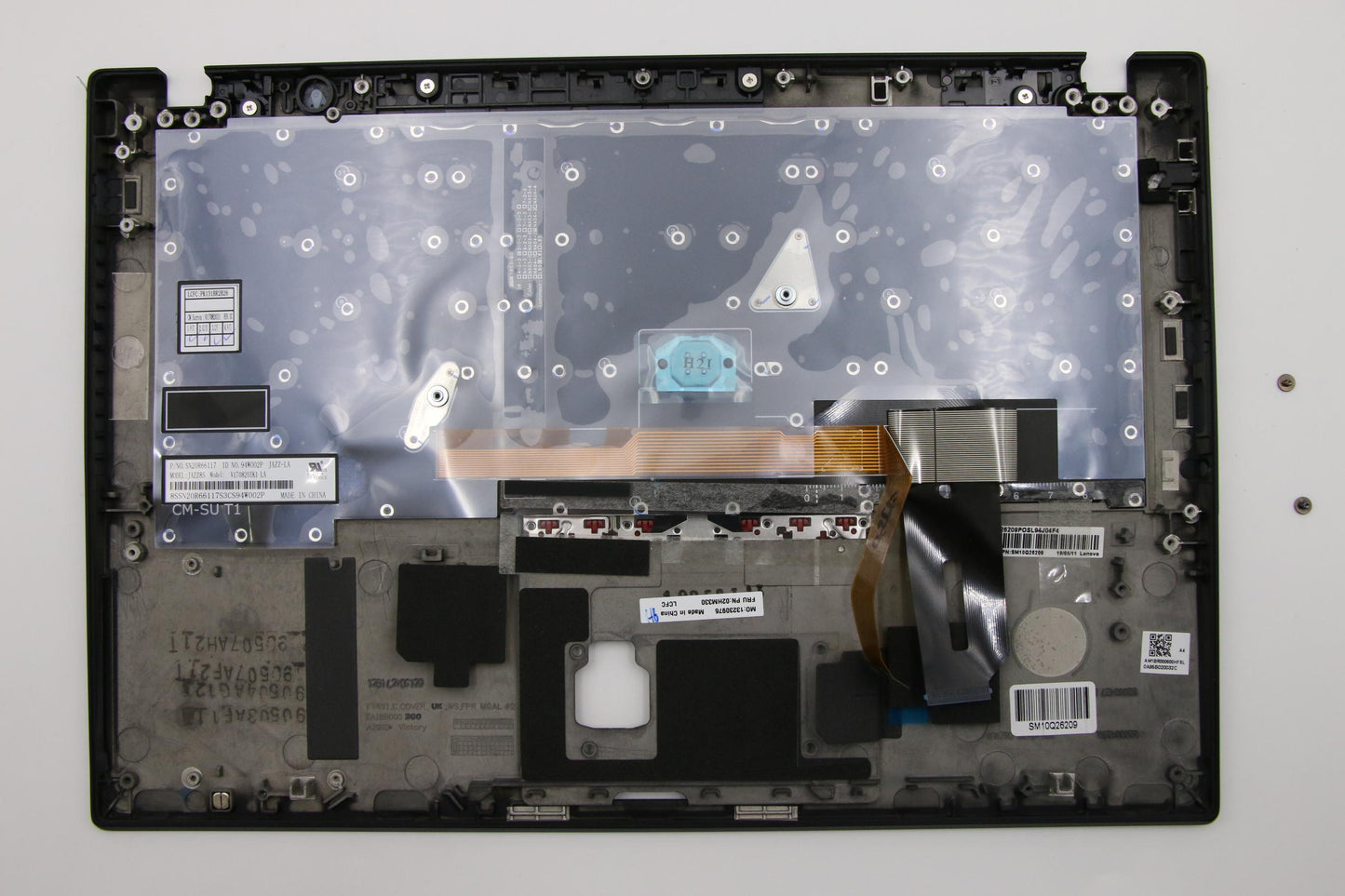 Lenovo Ft491 Log Up Assy W/Blkbfprblk - 02HM330