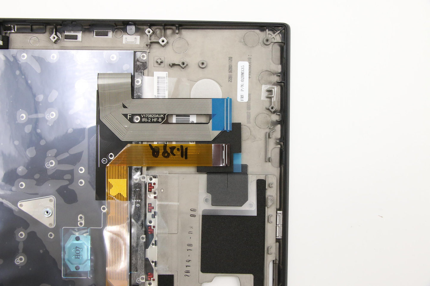 Lenovo Ft491 Log Up Assy W/Blkbfprblk - 02HM335