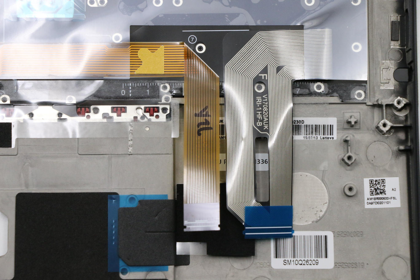 Lenovo Ft491 Log Up Assy W/Blkbfprblk - 02HM336