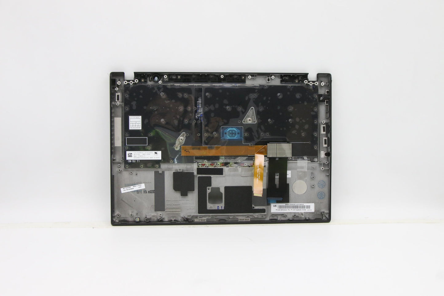 Lenovo Ft491 Log Up Assy W/Blkbfprblk - 02HM340