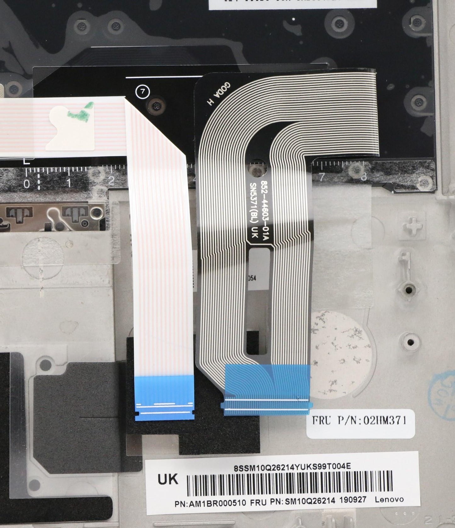 Lenovo Ft491 Log Up Assy W/Blkbfprslv - 02HM371