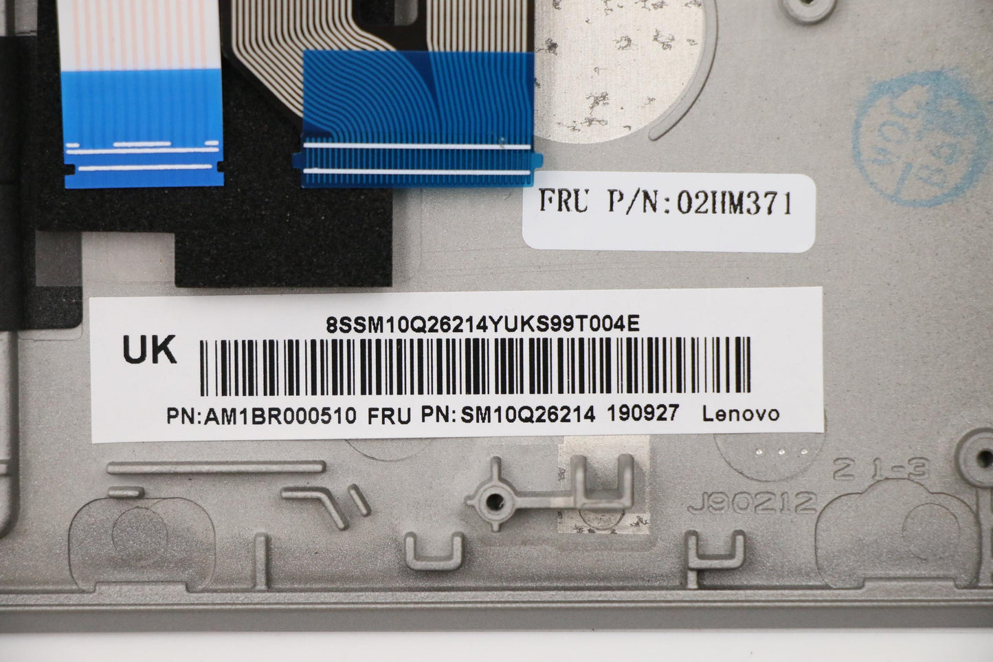 Lenovo Ft491 Log Up Assy W/Blkbfprslv - 02HM371