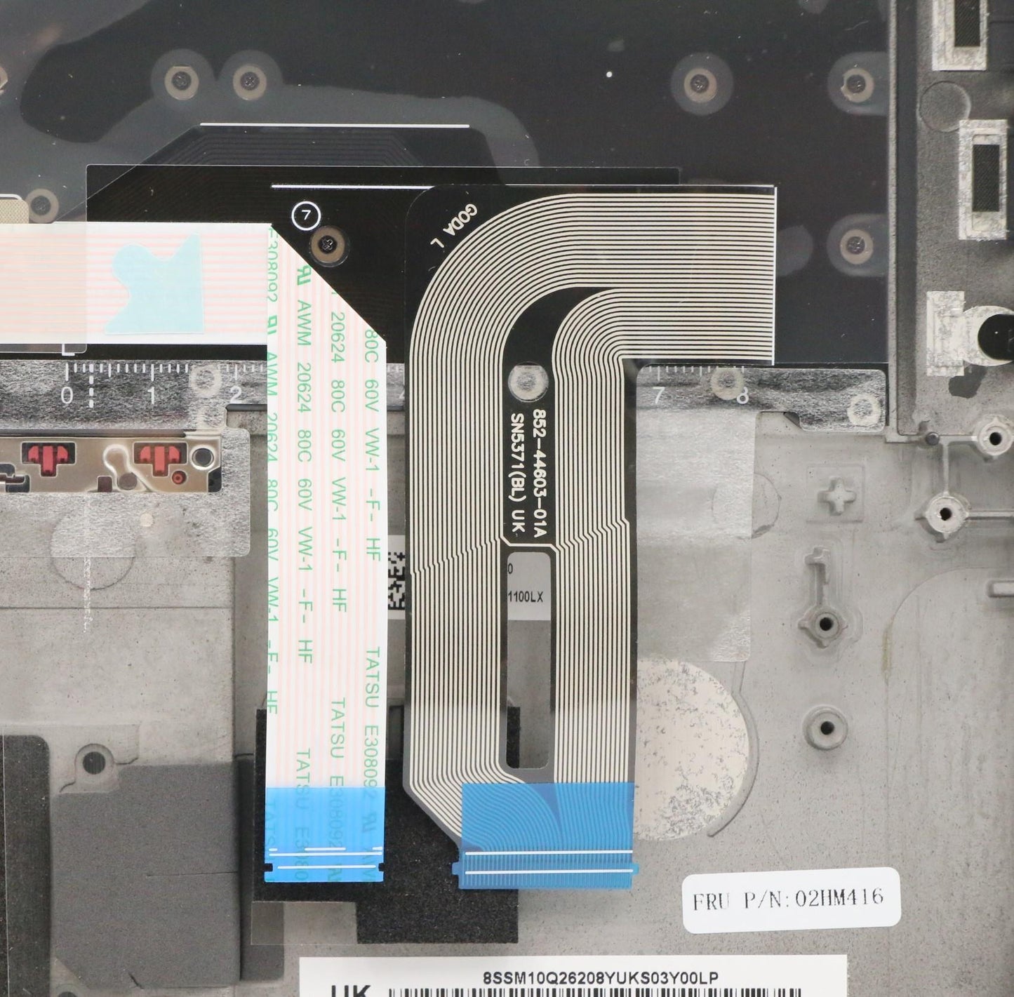 Lenovo Ft491 Log Up Assy W/Nblkbfprbl - 02HM416