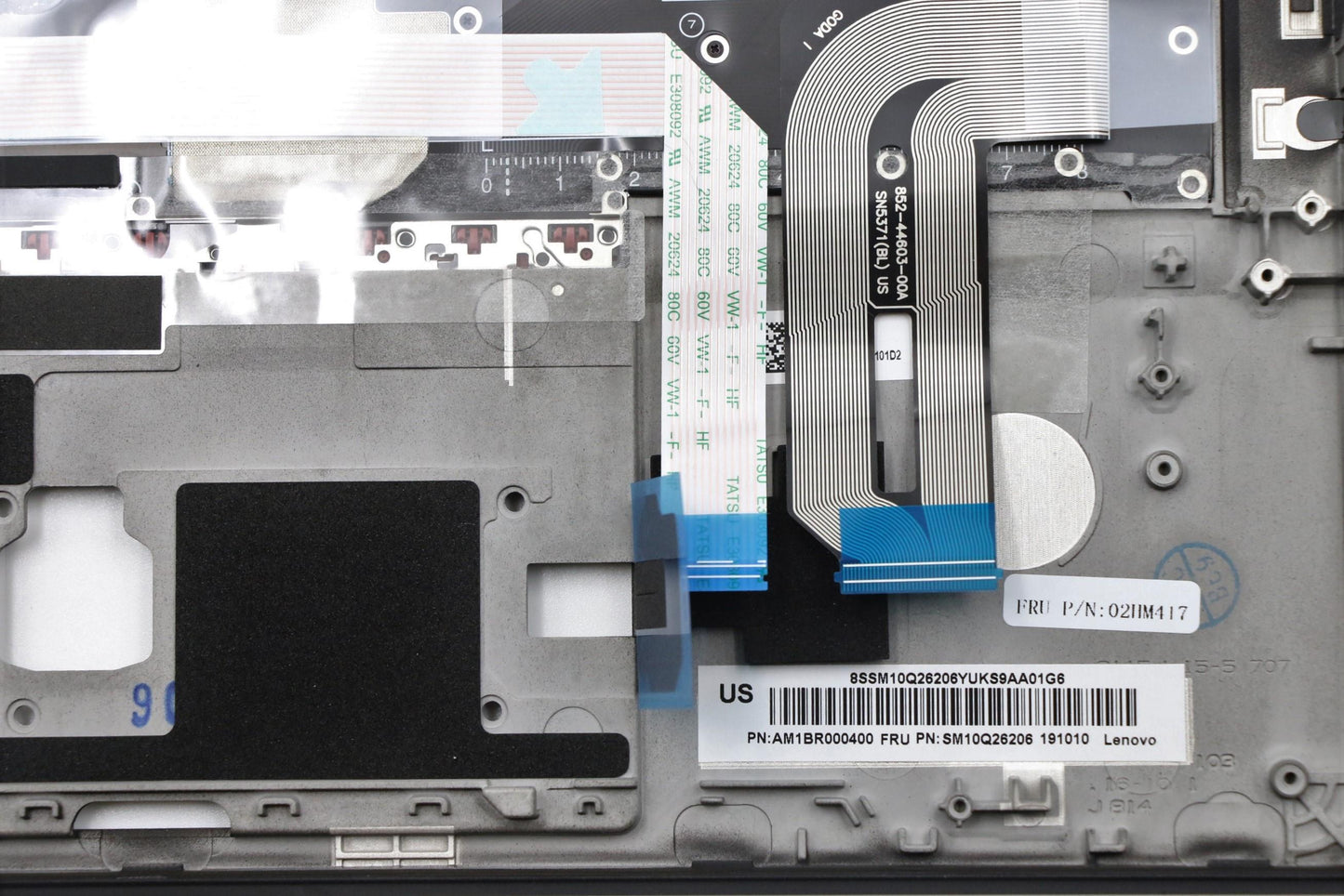 Lenovo Ft491 Log Up Assy W/Nblkbfprbl - 02HM417