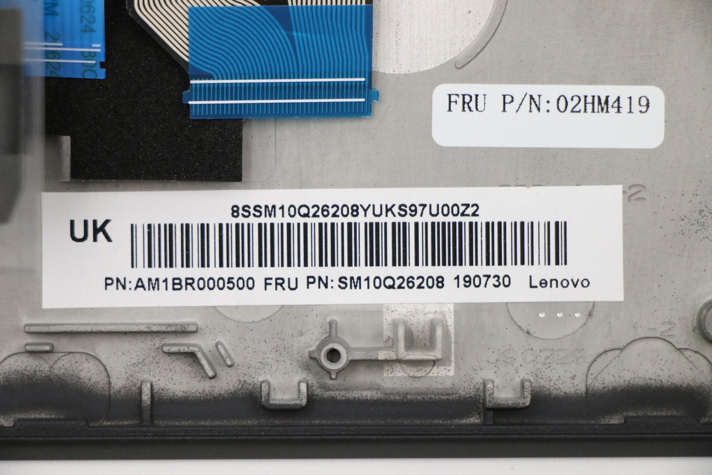Lenovo Ft491 Log Up Assy W/Nblkbfprbl - 02HM419