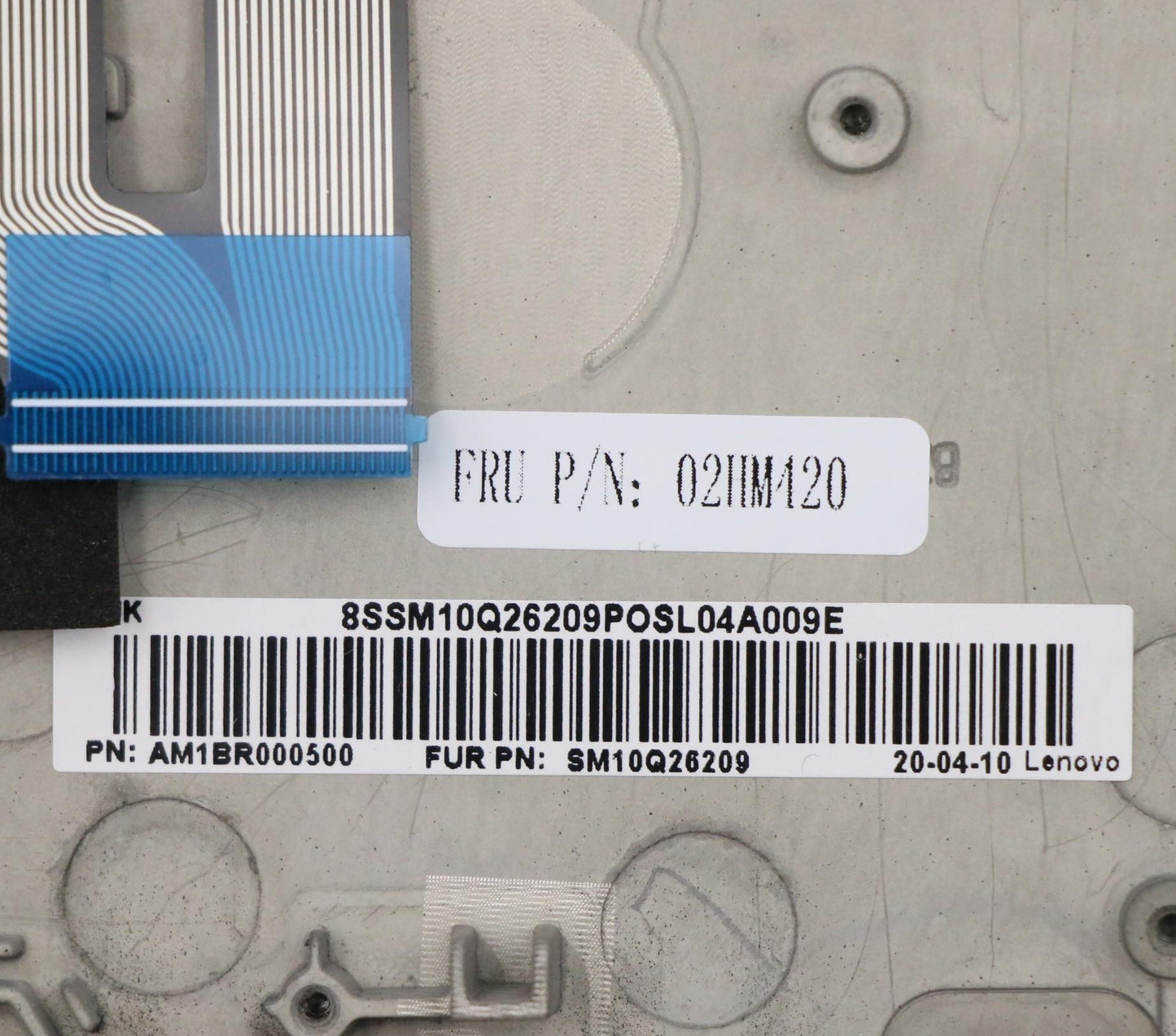 Lenovo Ft491 Log Up Assy W/Nblkbfprbl - 02HM420