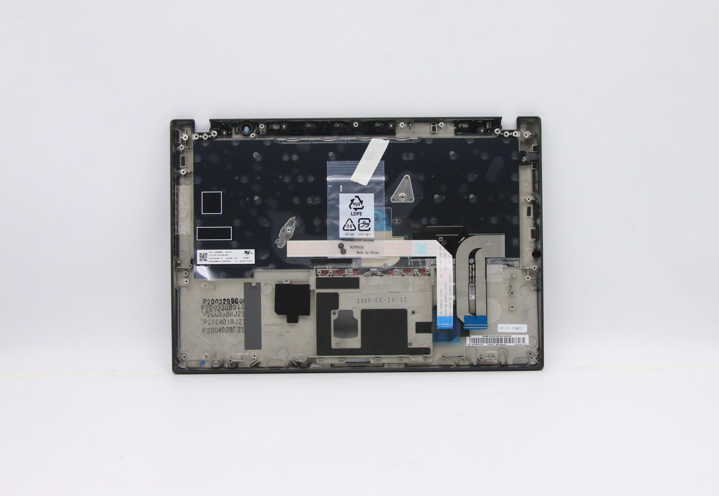 Lenovo Ft491 Log Up Assy W/Nblkbfprbl - 02HM422