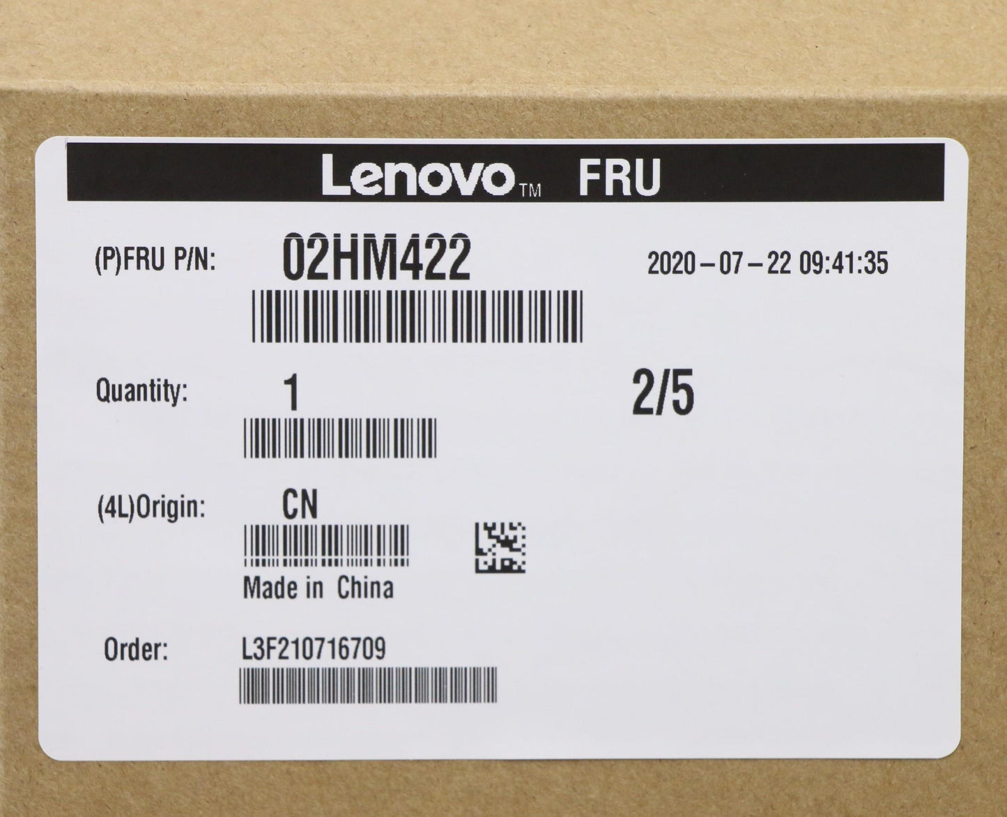 Lenovo Ft491 Log Up Assy W/Nblkbfprbl - 02HM422