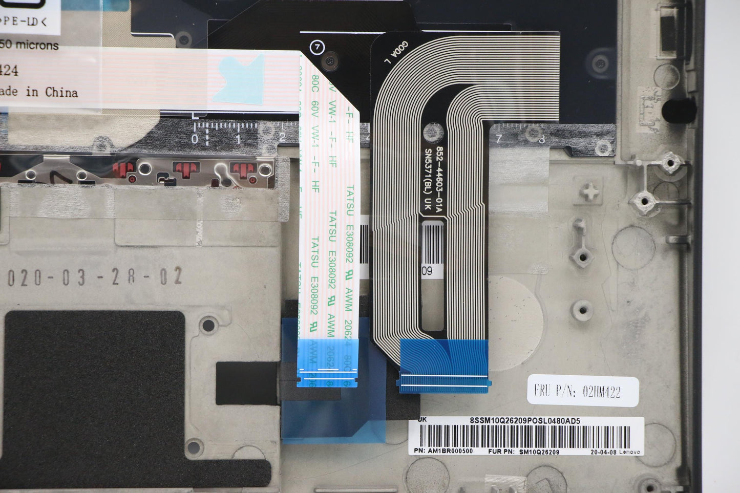 Lenovo Ft491 Log Up Assy W/Nblkbfprbl - 02HM422