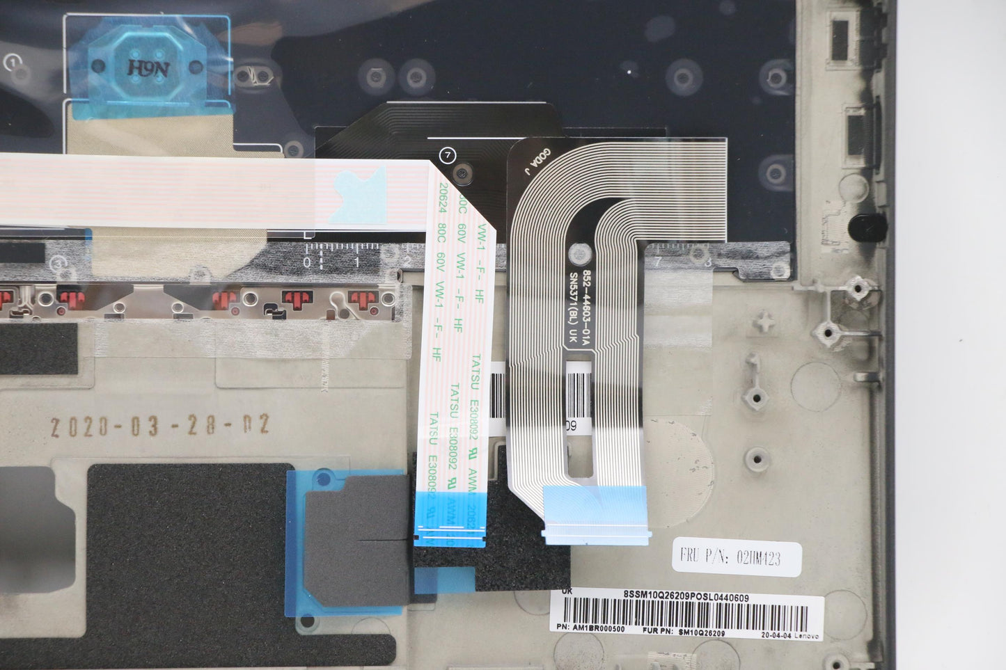 Lenovo Ft491 Log Up Assy W/Nblkbfprbl - 02HM423