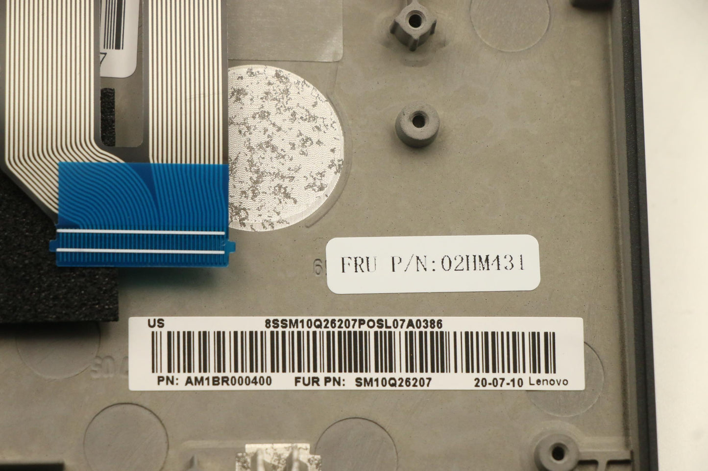 Lenovo Ft491 Log Up Assy W/Nblkbfprbl - 02HM431