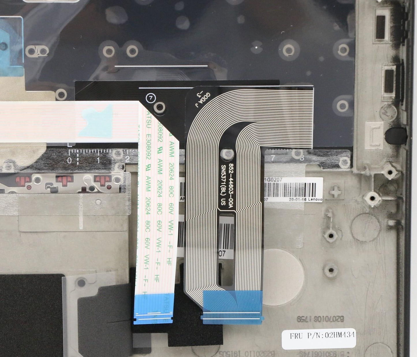 Lenovo Ft491 Log Up Assy W/Nblkbfprbl - 02HM434