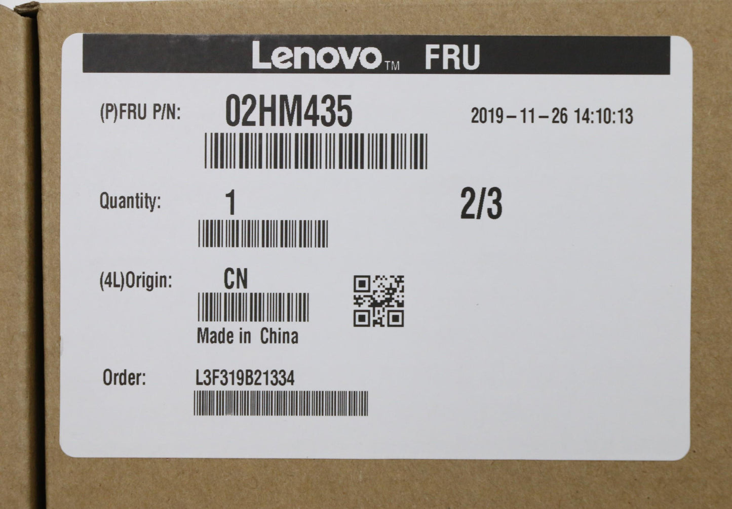 Lenovo Ft491 Log Up Assy W/Nblkbfprbl - 02HM435