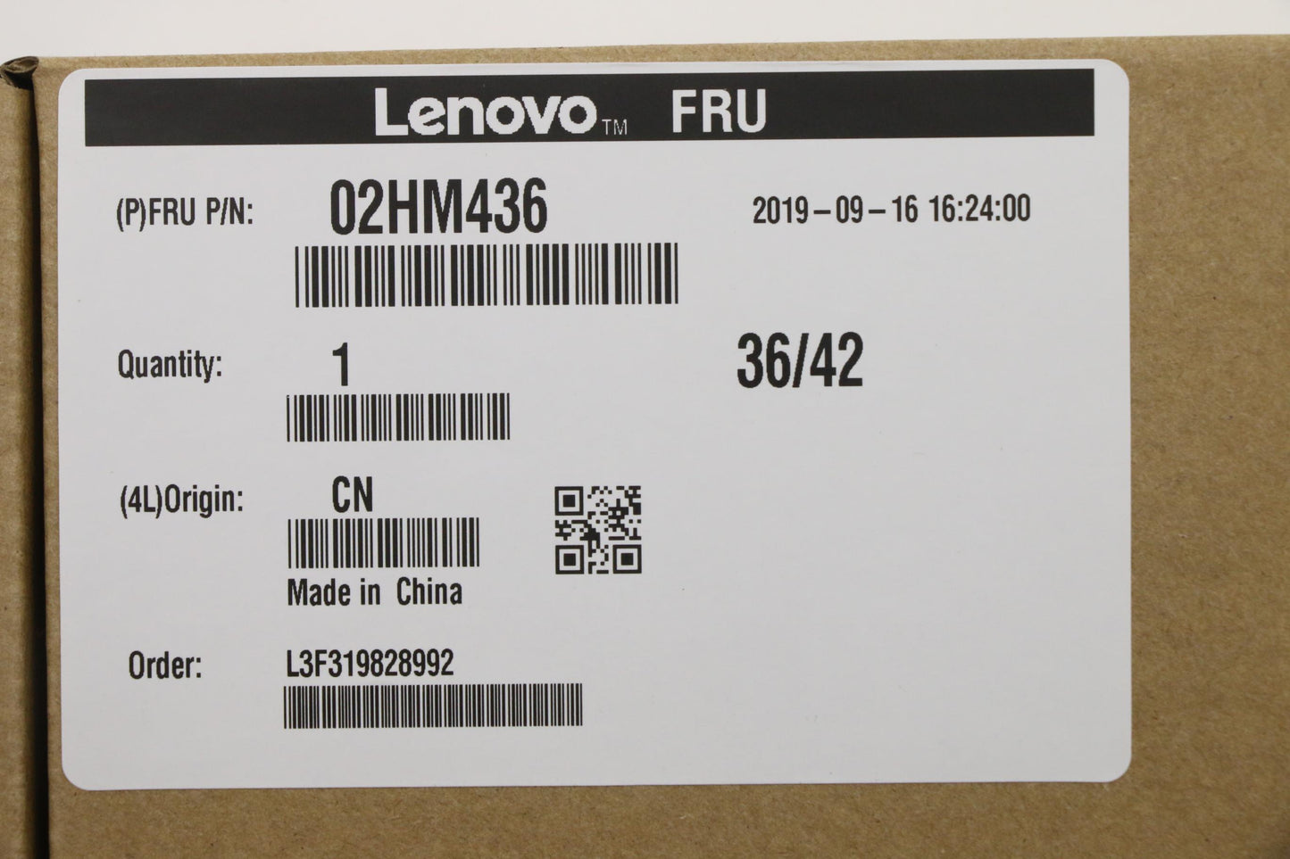 Lenovo Ft491 Log Up Assy W/Nblkbfprbl - 02HM436