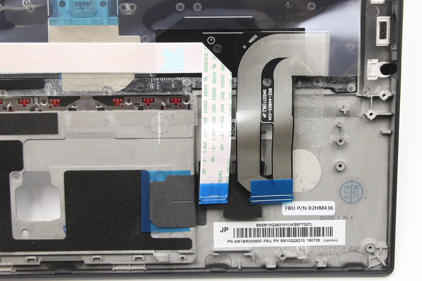 Lenovo Ft491 Log Up Assy W/Nblkbfprbl - 02HM436