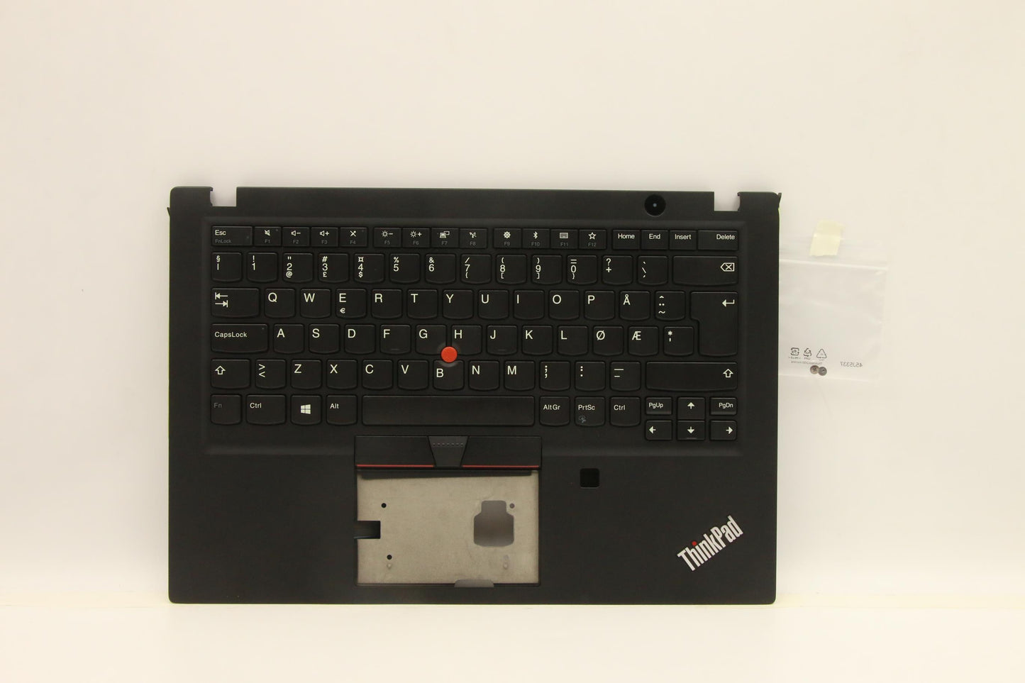 Lenovo Ft491 Log Up Assy W/Nblkbfprbl - 02HM439