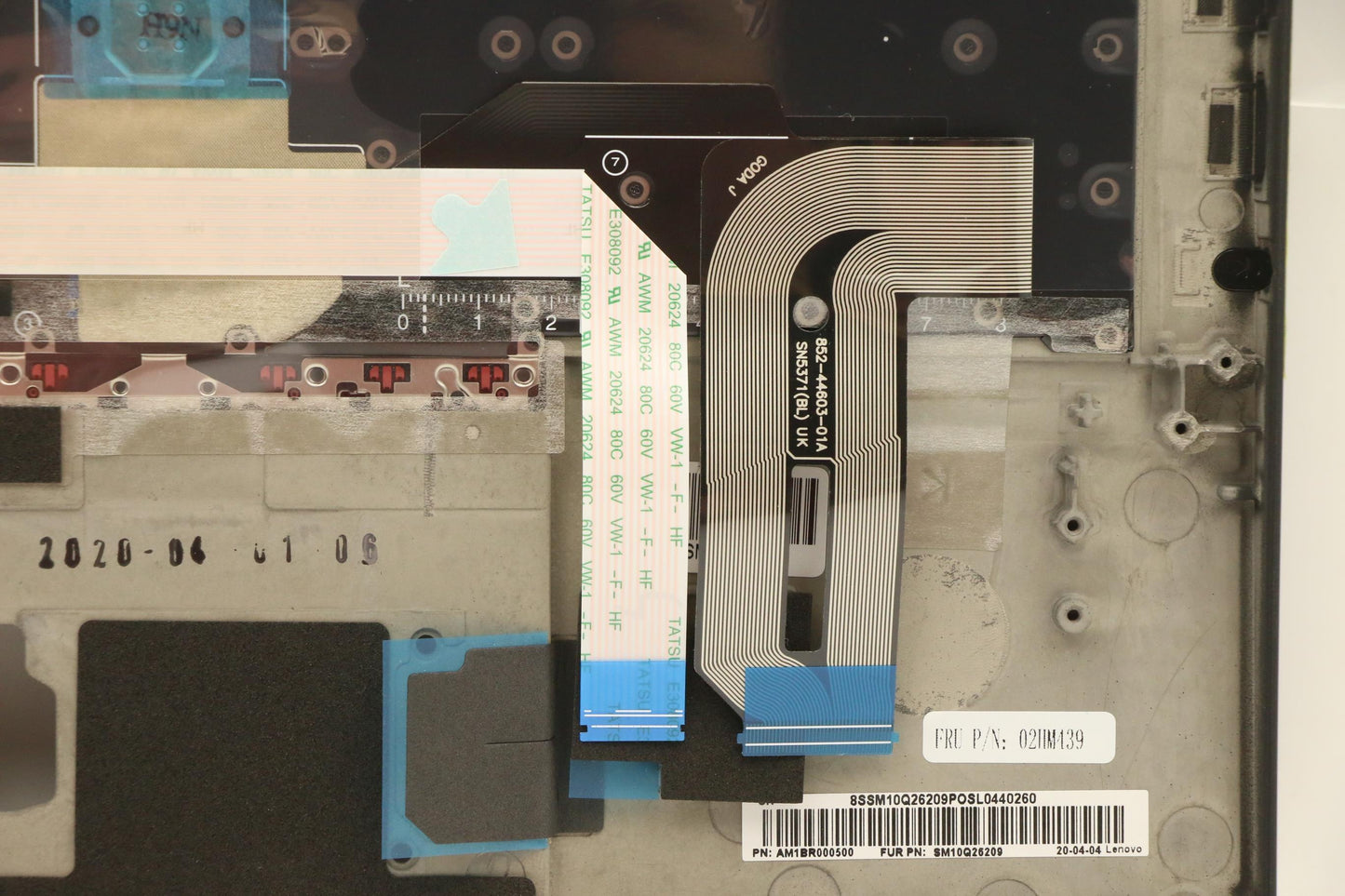 Lenovo Ft491 Log Up Assy W/Nblkbfprbl - 02HM439