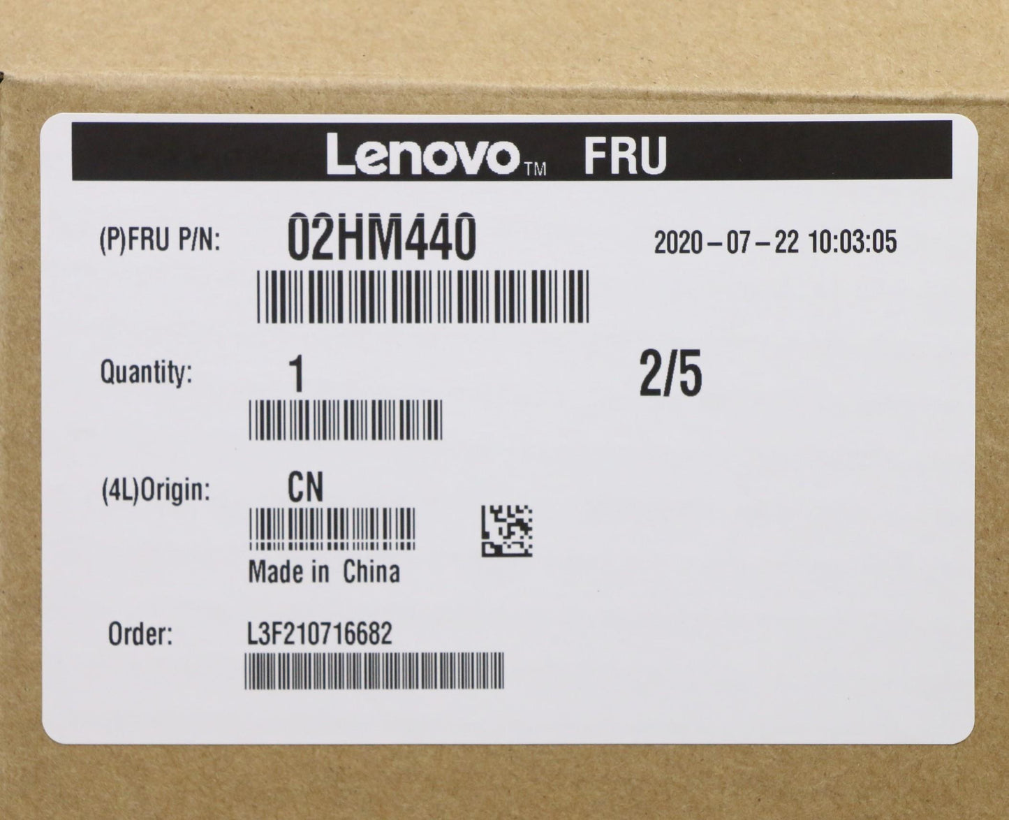 Lenovo Ft491 Log Up Assy W/Nblkbfprbl - 02HM440