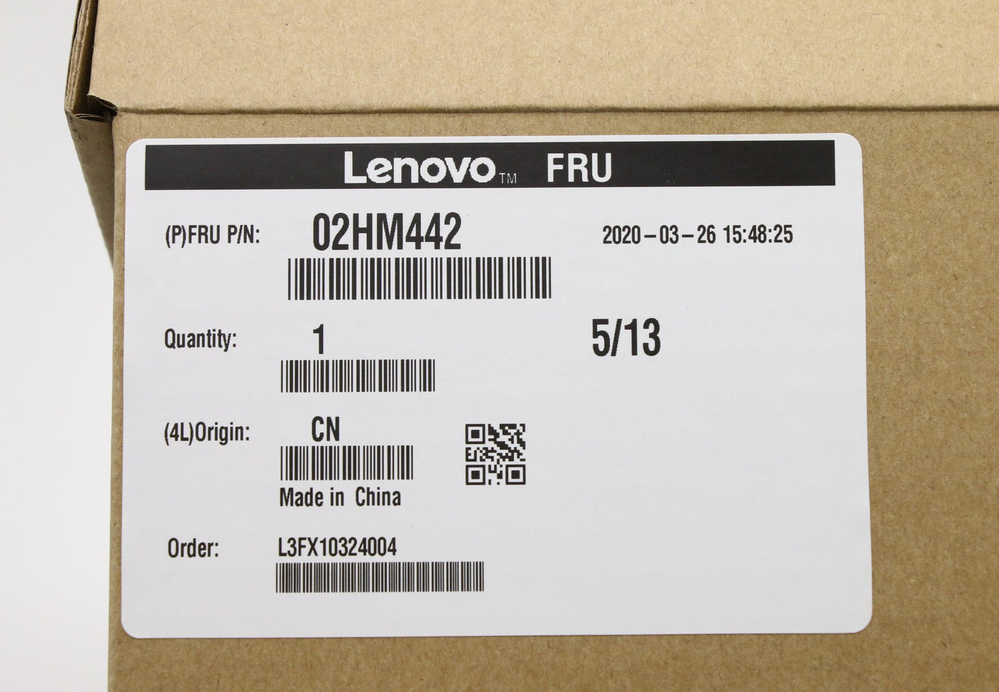 Lenovo Ft491 Log Up Assy W/Nblkbfprbl - 02HM442