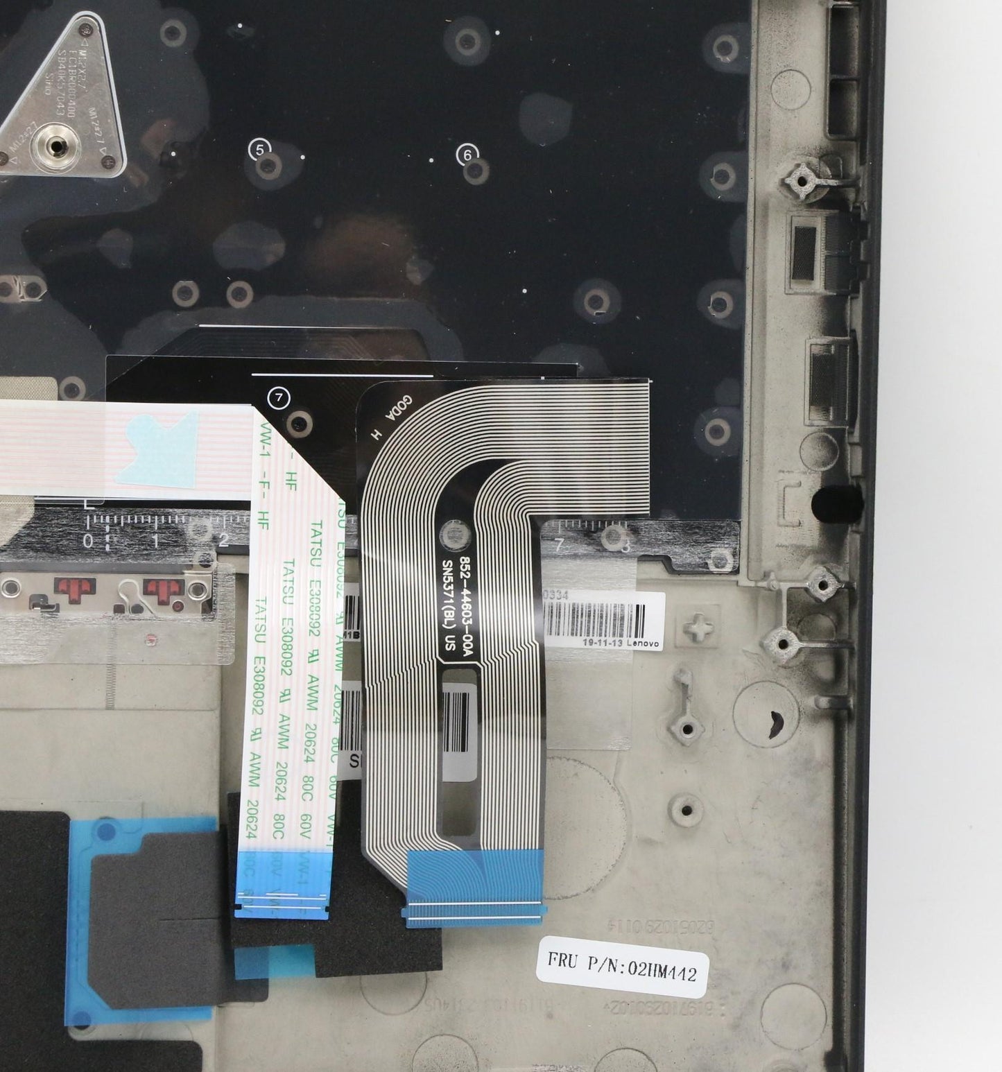 Lenovo Ft491 Log Up Assy W/Nblkbfprbl - 02HM442
