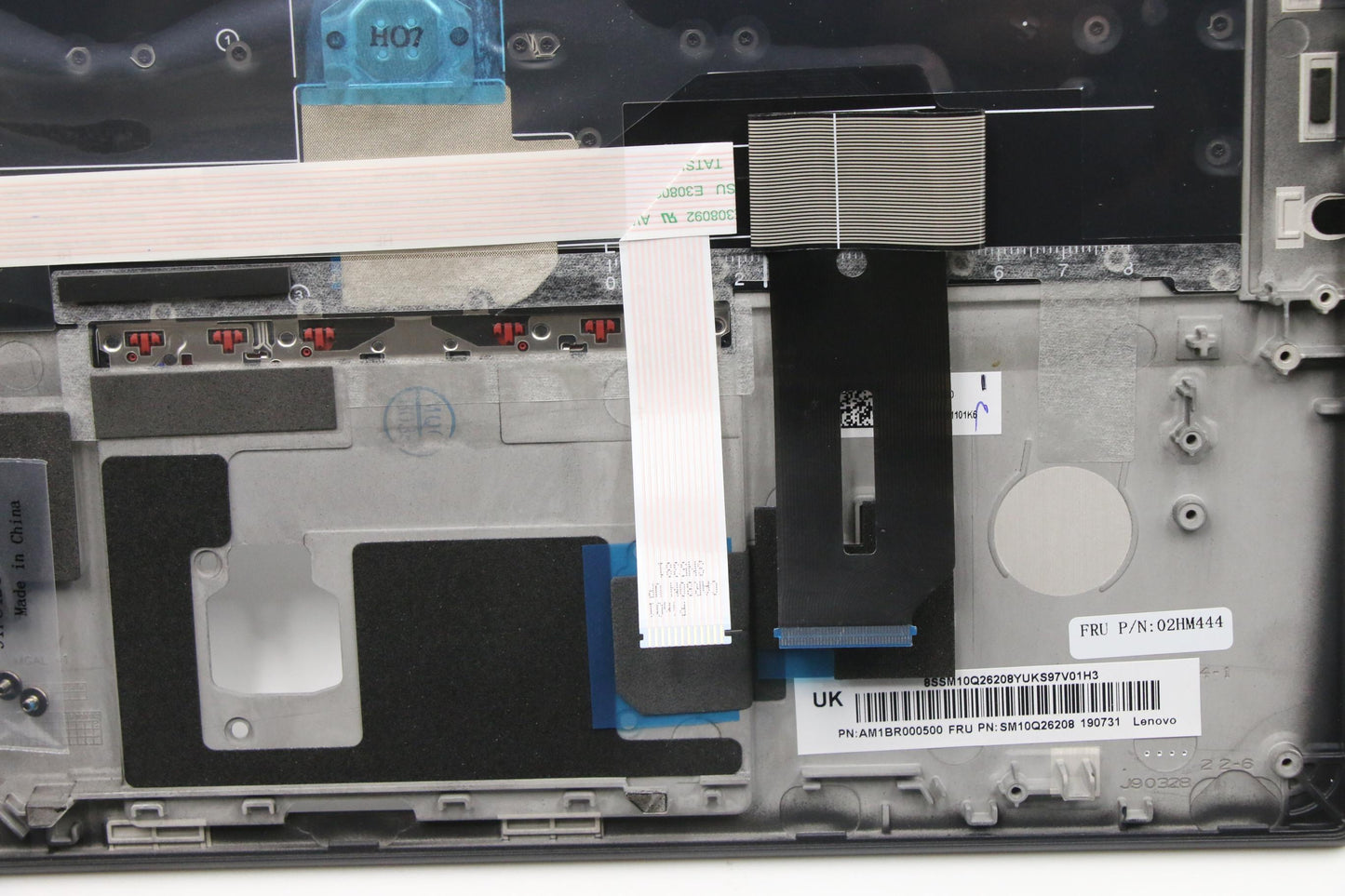 Lenovo Ft491 Log Up Assy W/Nblkbfprbl - 02HM444
