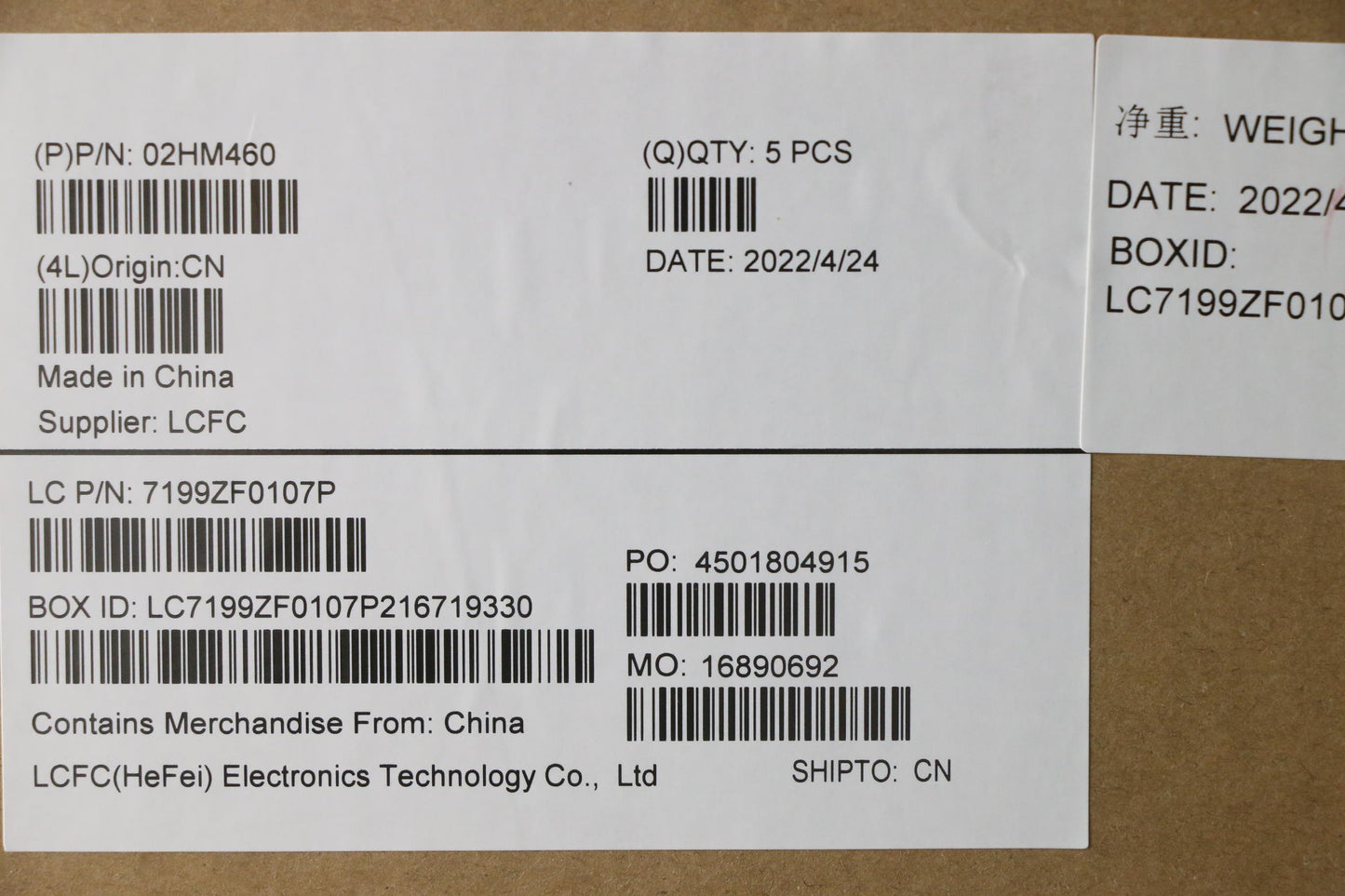 Lenovo Ft491 Log Up Assy W/Nblkbfprbl - 02HM460