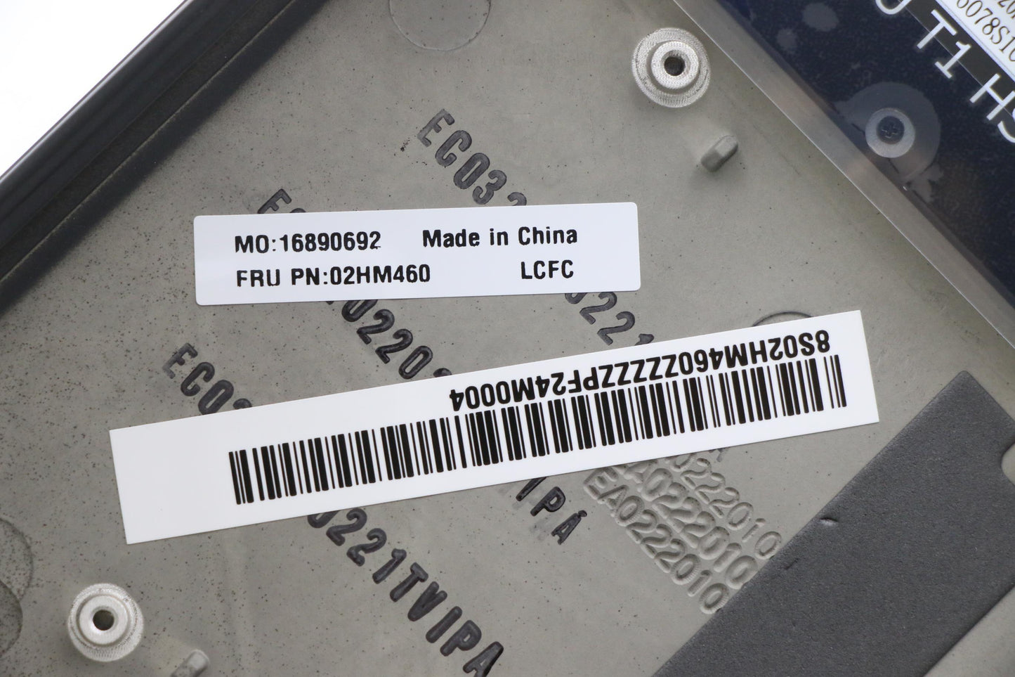 Lenovo Ft491 Log Up Assy W/Nblkbfprbl - 02HM460