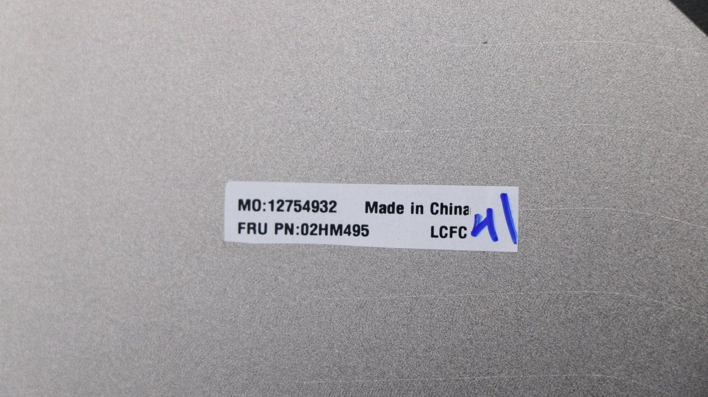 Lenovo Ft491 Lcd Cover Assy Fhd Al_Cn - 02HM495