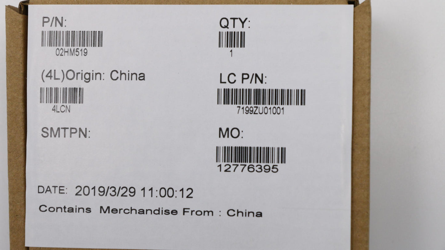 Lenovo Al Foil Std Ir Cam - 02HM519