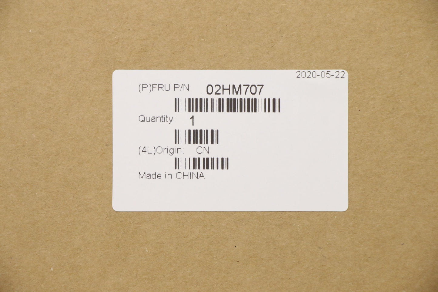 Lenovo Assembly C Cover Wl Brl Bk Ltn - 02HM707