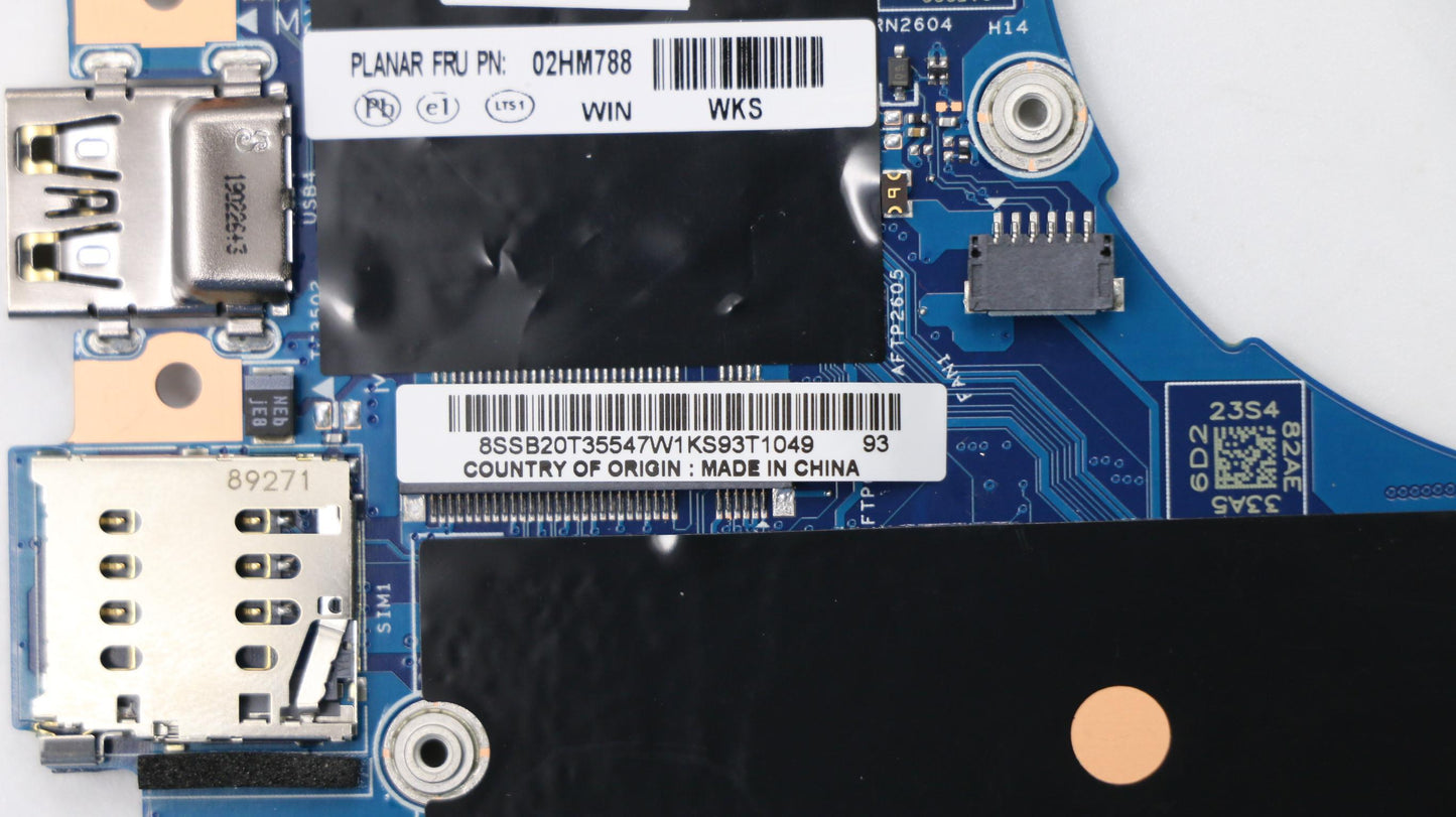 Lenovo Mb Win I5-8265U 16G Dtpm Lbb-1 - 02HM788