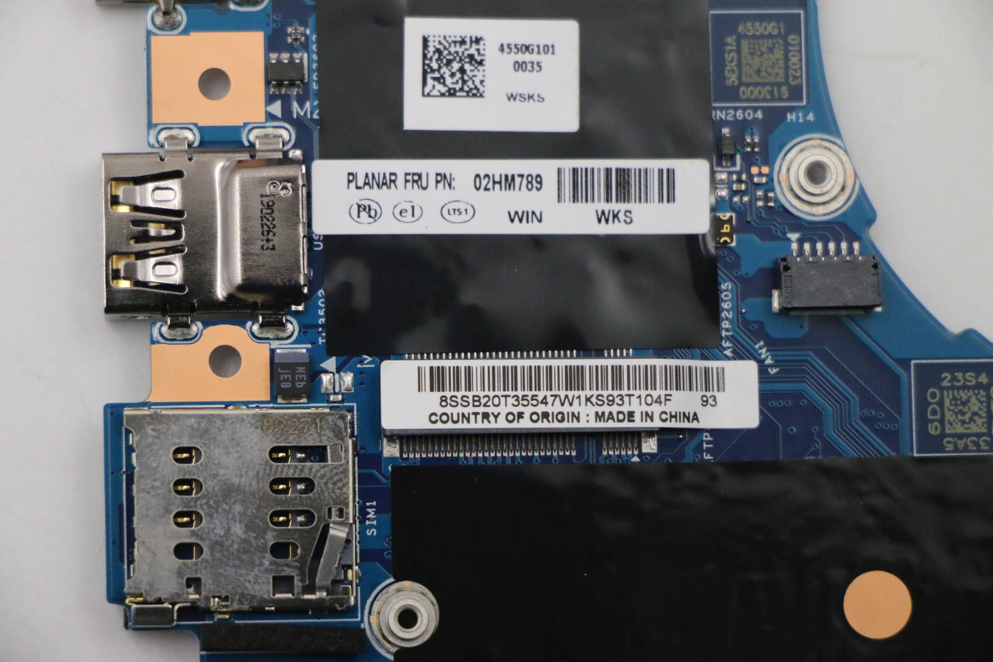 Lenovo Mb Win I5-8265U 16G Ftpm Lbb-1 - 02HM789
