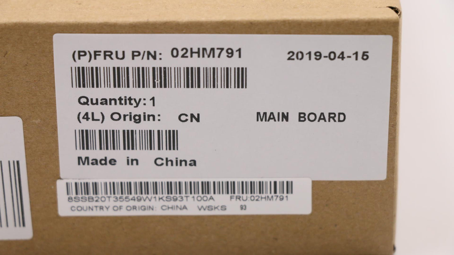 Lenovo Mb Win I7-8565U 8G Dtpm Lbb-1 - 02HM791