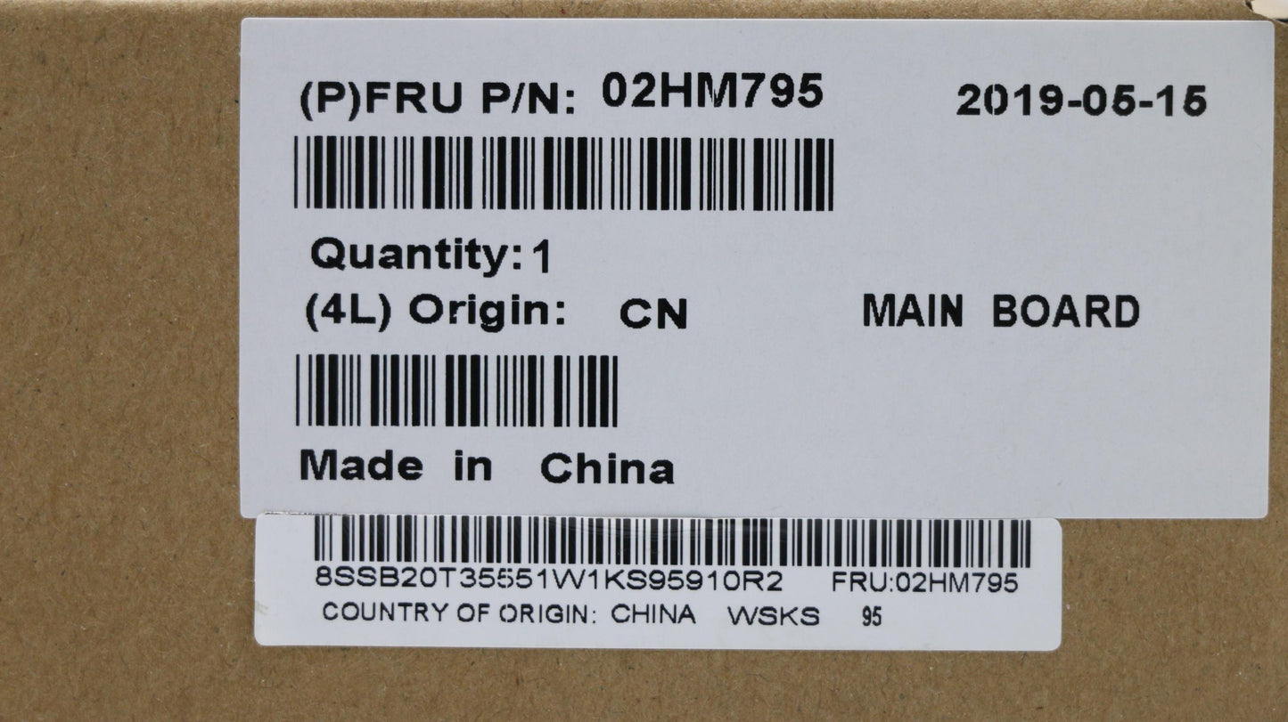 Lenovo Mb Win I7-8565U 16G Ftpm Lbb-1 - 02HM795