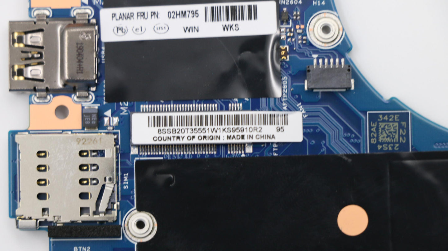 Lenovo Mb Win I7-8565U 16G Ftpm Lbb-1 - 02HM795