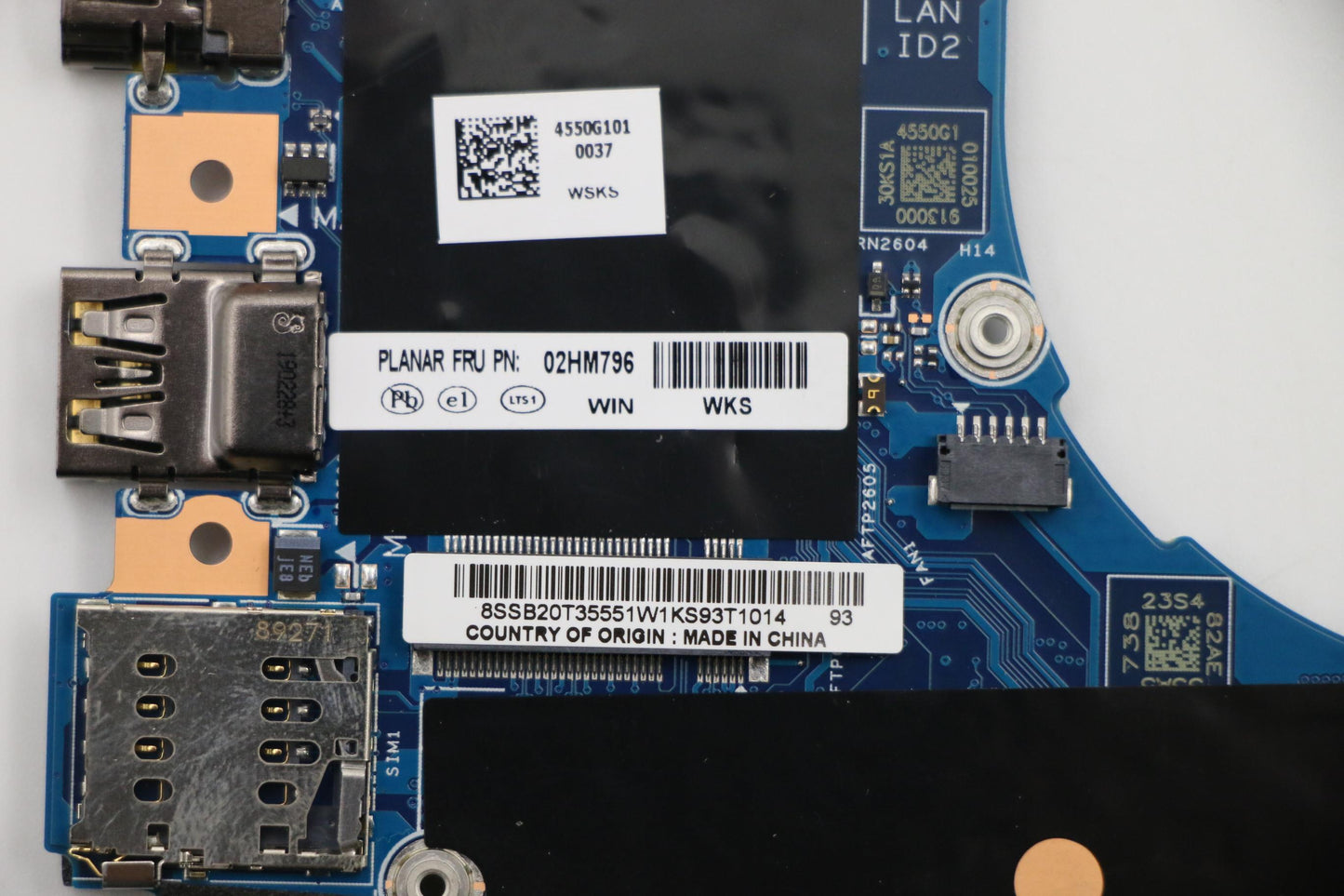 Lenovo Mb Win I7-8565U 16G Lbb-1 - 02HM796