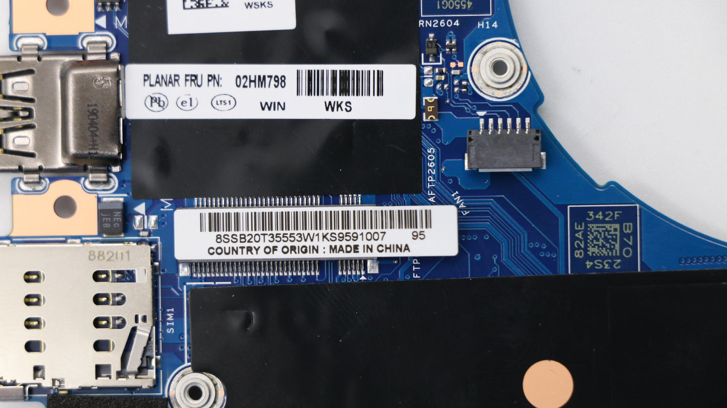 Lenovo Mb Win I5-8365U Vp 8G Amt Ftpm - 02HM798