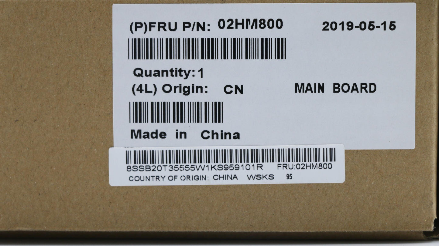 Lenovo Mb Win I5-8365U Vp 16G Amt Dtp - 02HM800