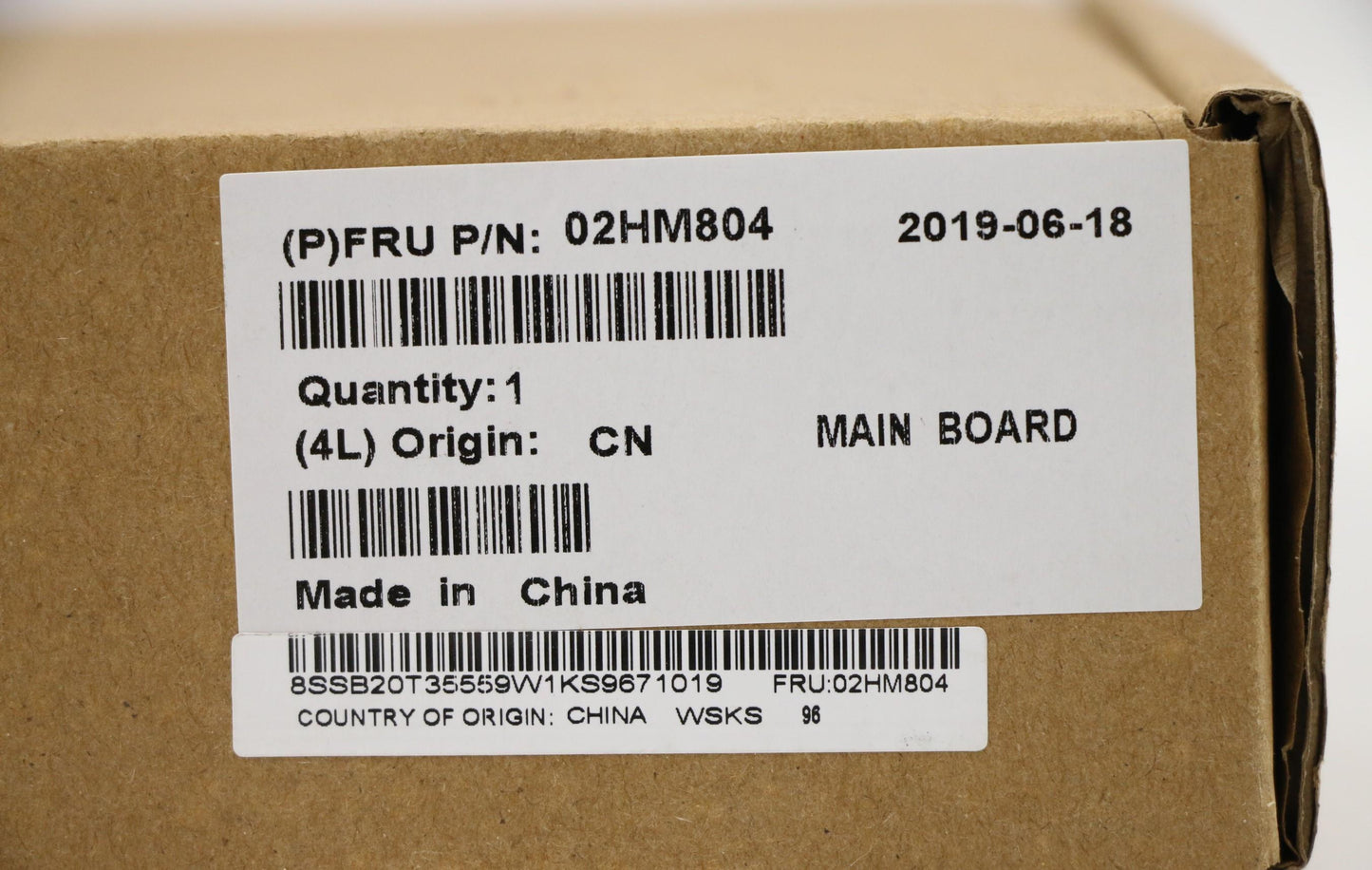 Lenovo Mb Win I7-8665U Vp 8G Amt Ftpm - 02HM804