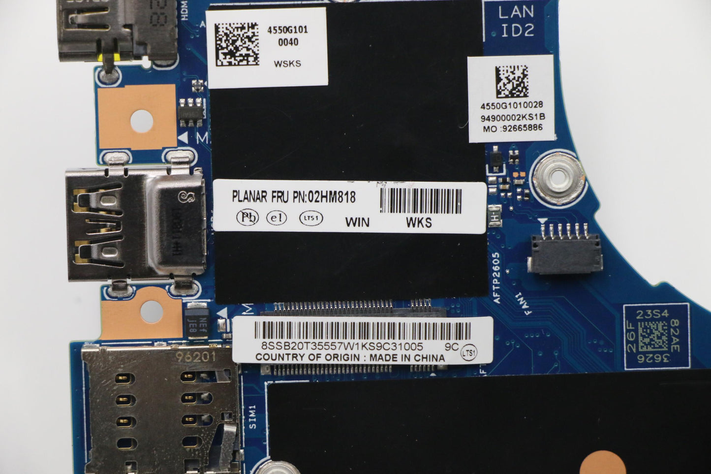 Lenovo Mb Win I5-8365U Vp 8G Amt Dtpm - 02HM818