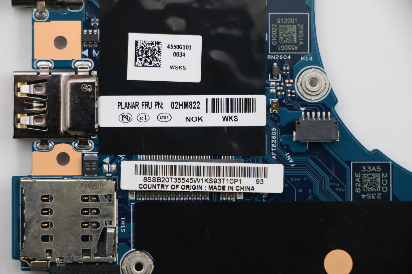 Lenovo Mb Nok I5-8265U 8G Ftpm Lbb-1 - 02HM822