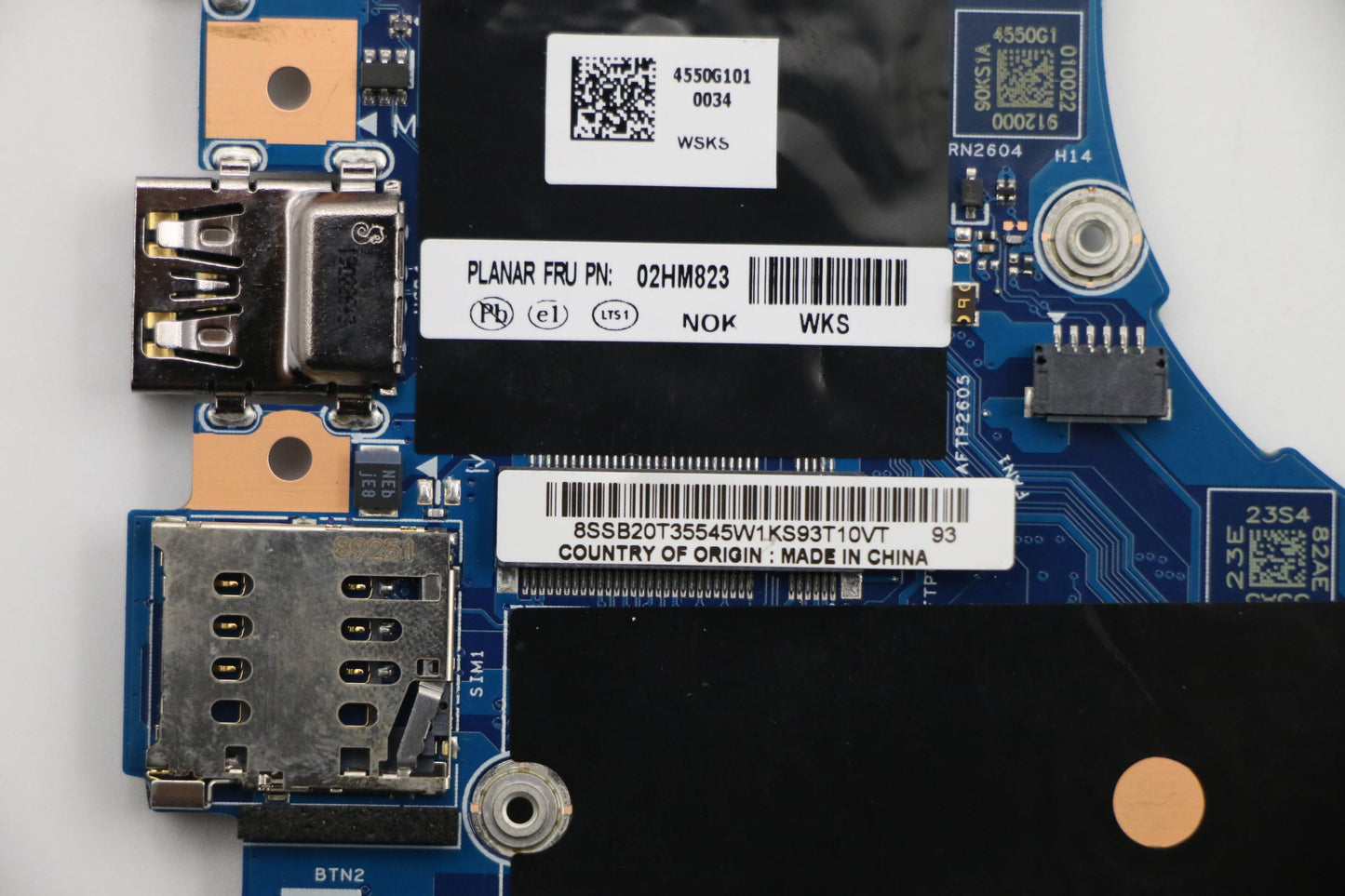 Lenovo Mb Nok I5-8265U 8G Lbb-1 - 02HM823