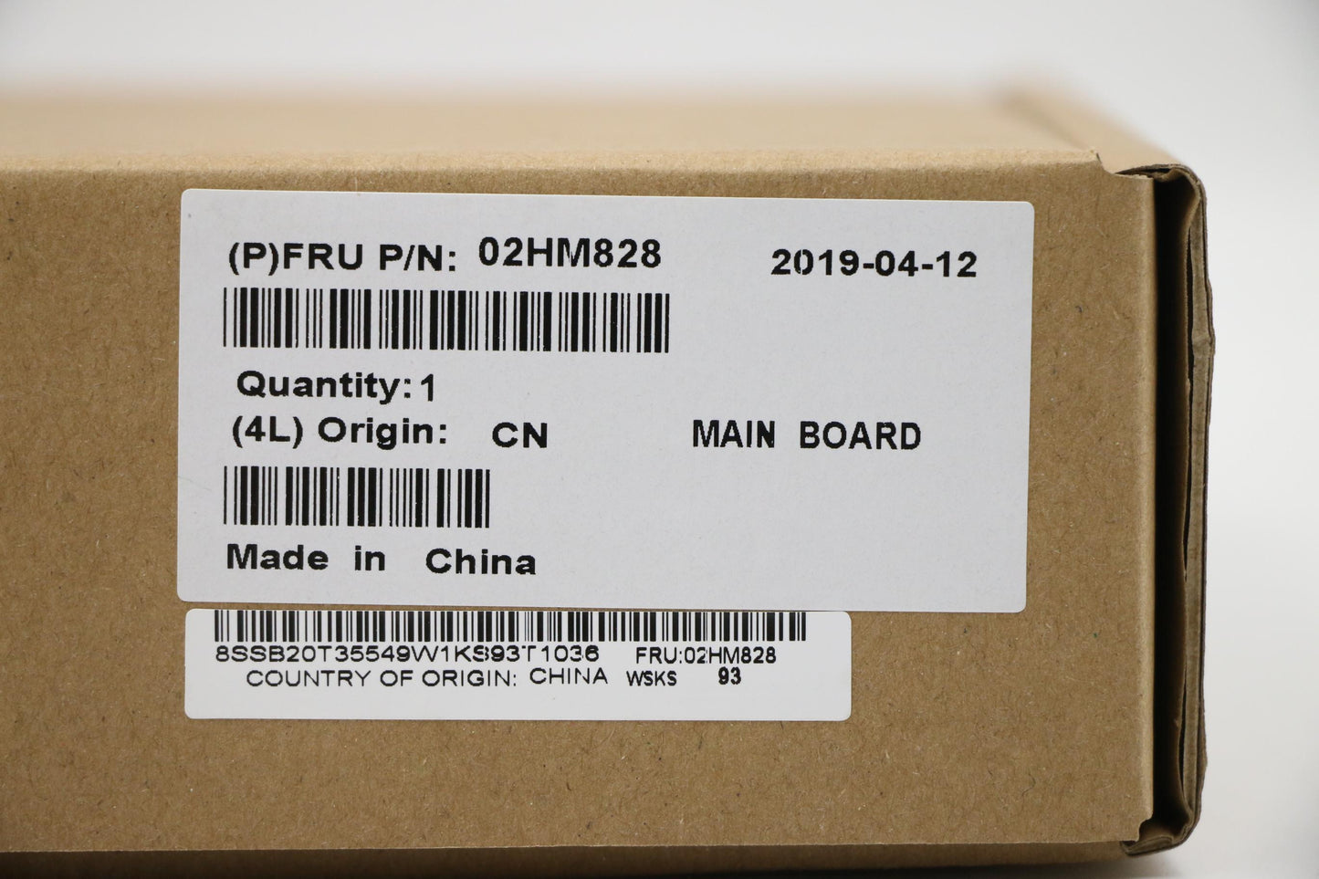 Lenovo Mb Nok I7-8565U 8G Ftpm Lbb-1 - 02HM828