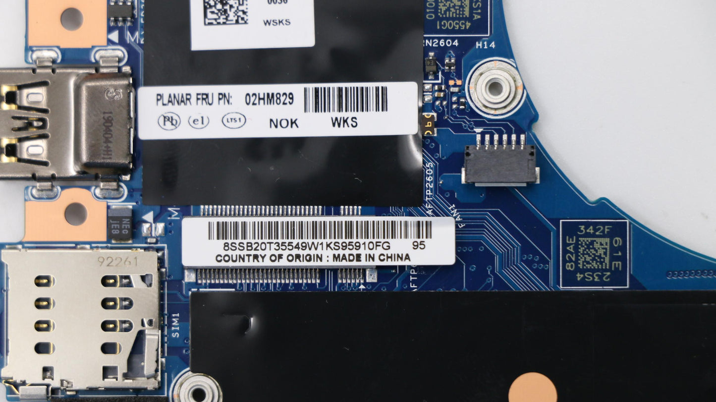 Lenovo Mb Nok I7-8565U 8G Lbb-1 - 02HM829