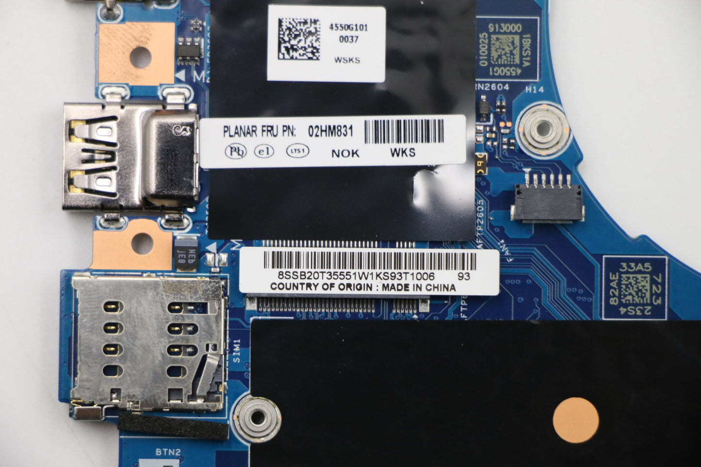Lenovo Mb Nok I7-8565U 16G Ftpm Lbb-1 - 02HM831