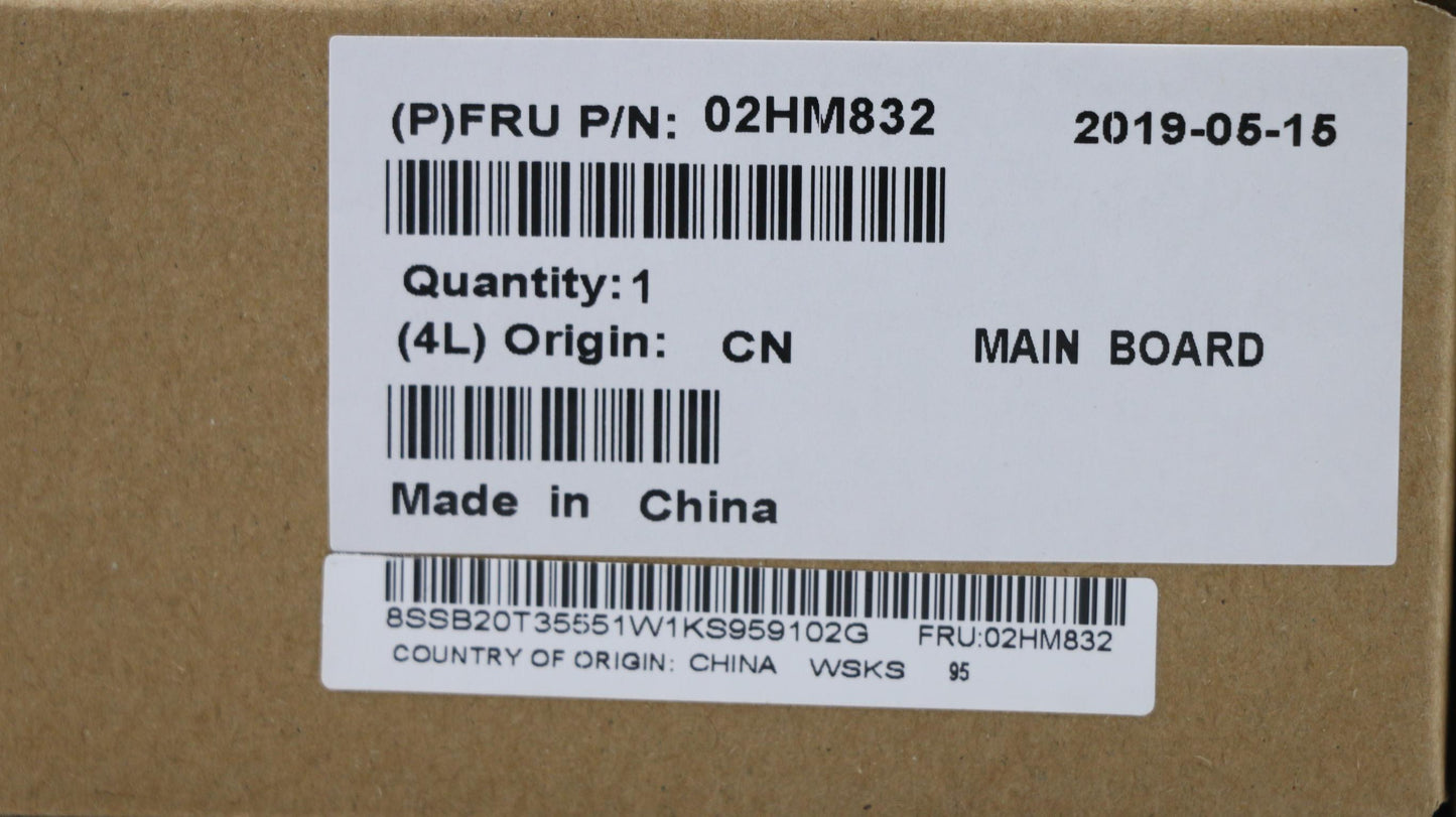 Lenovo Mb Nok I7-8565U 16G Lbb-1 - 02HM832