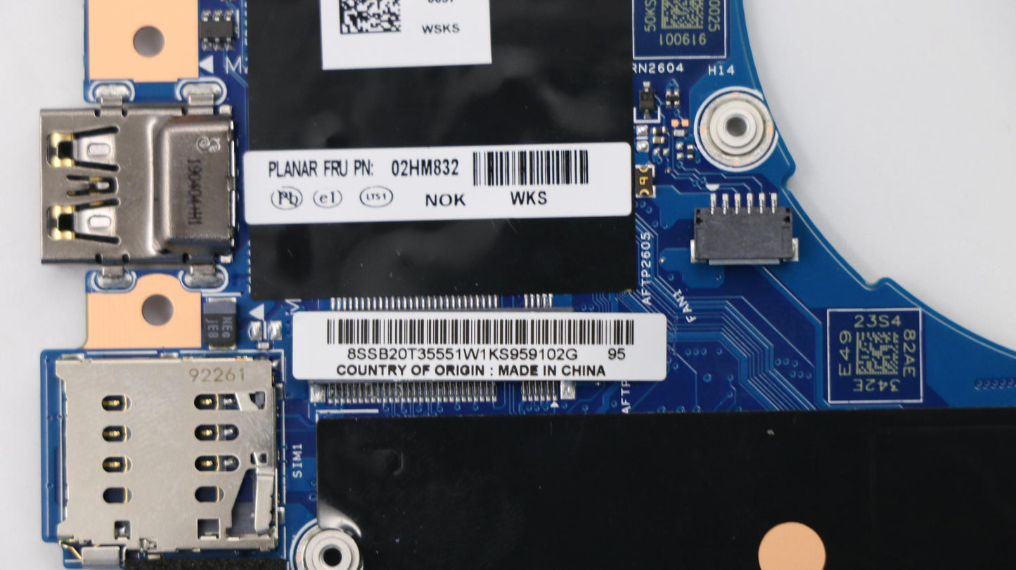 Lenovo Mb Nok I7-8565U 16G Lbb-1 - 02HM832