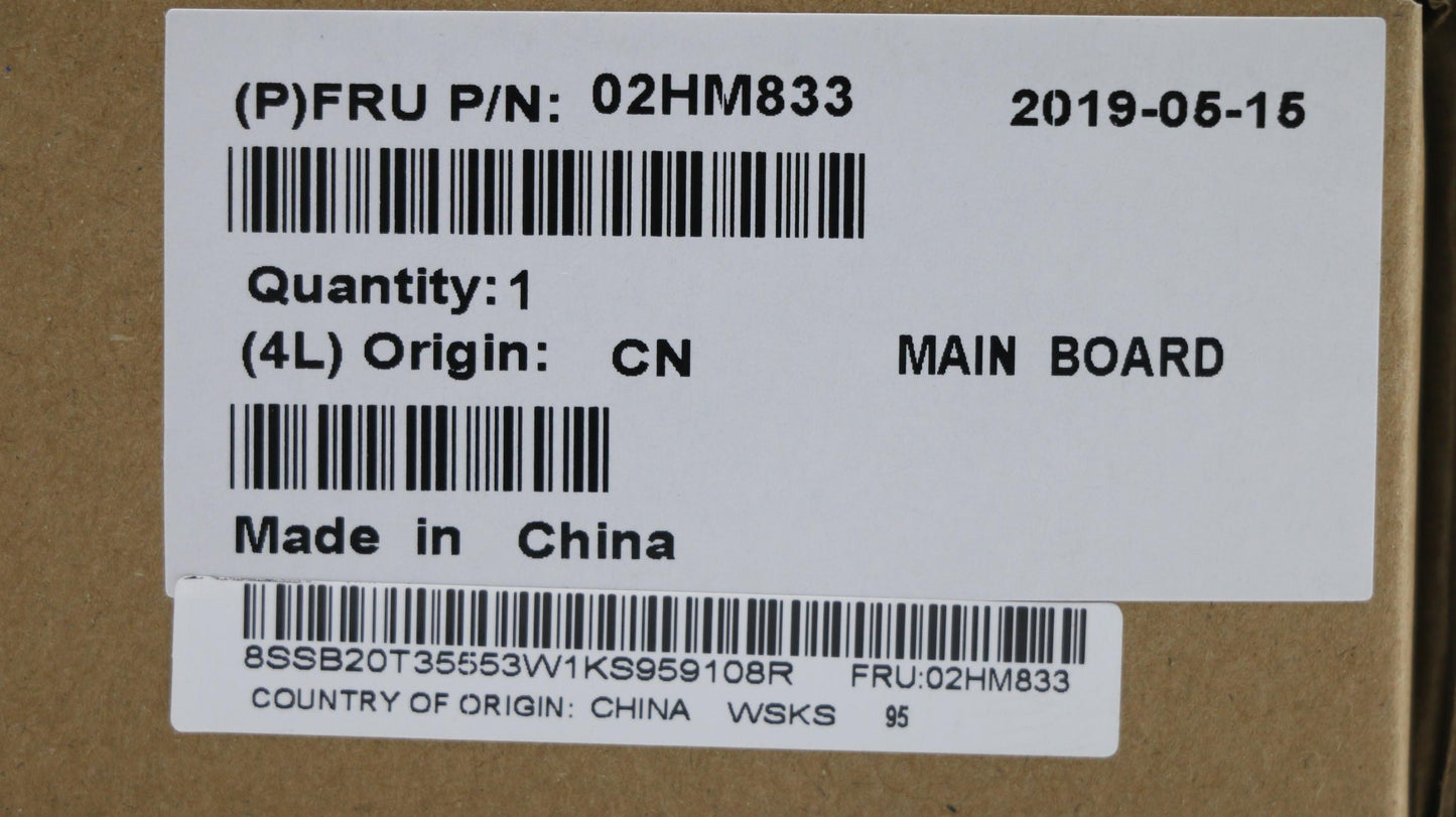 Lenovo Mb Nok I5-8365U Vp 8G Amt Dtpm - 02HM833