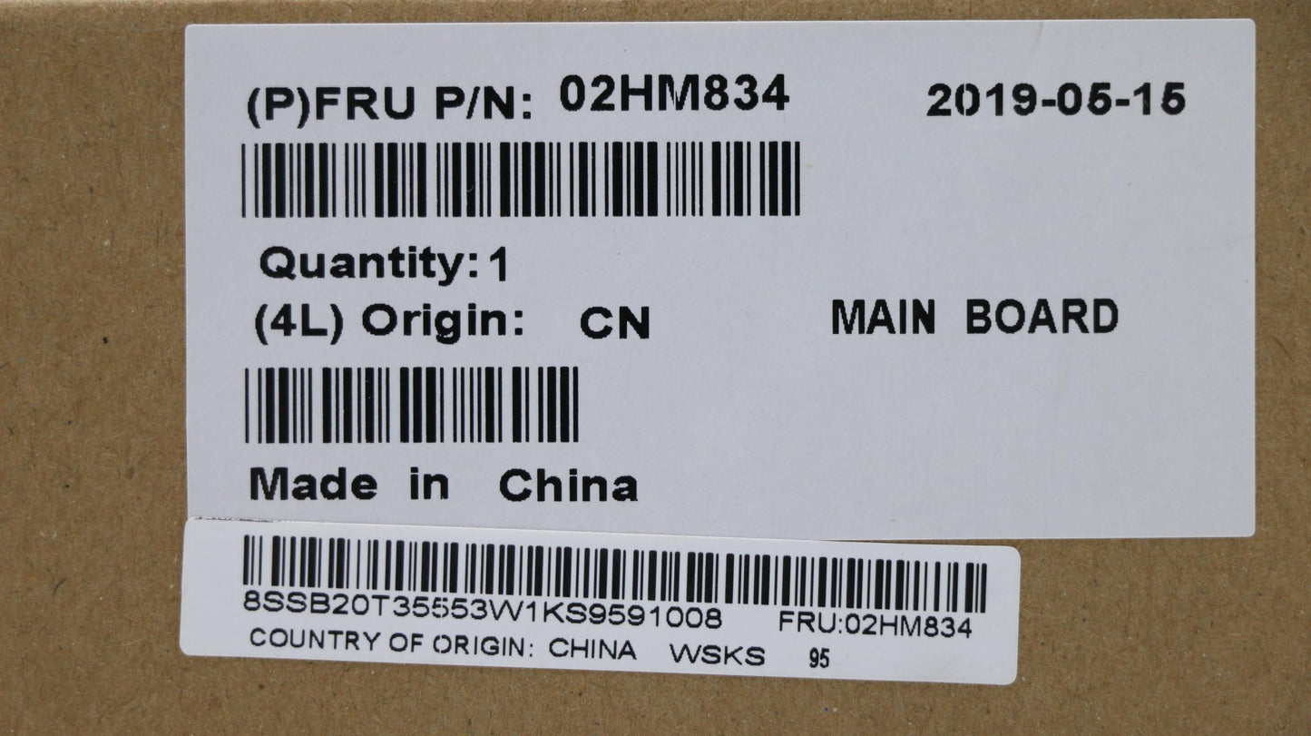Lenovo Mb Nok I5-8365U Vp 8G Amt Ftpm - 02HM834